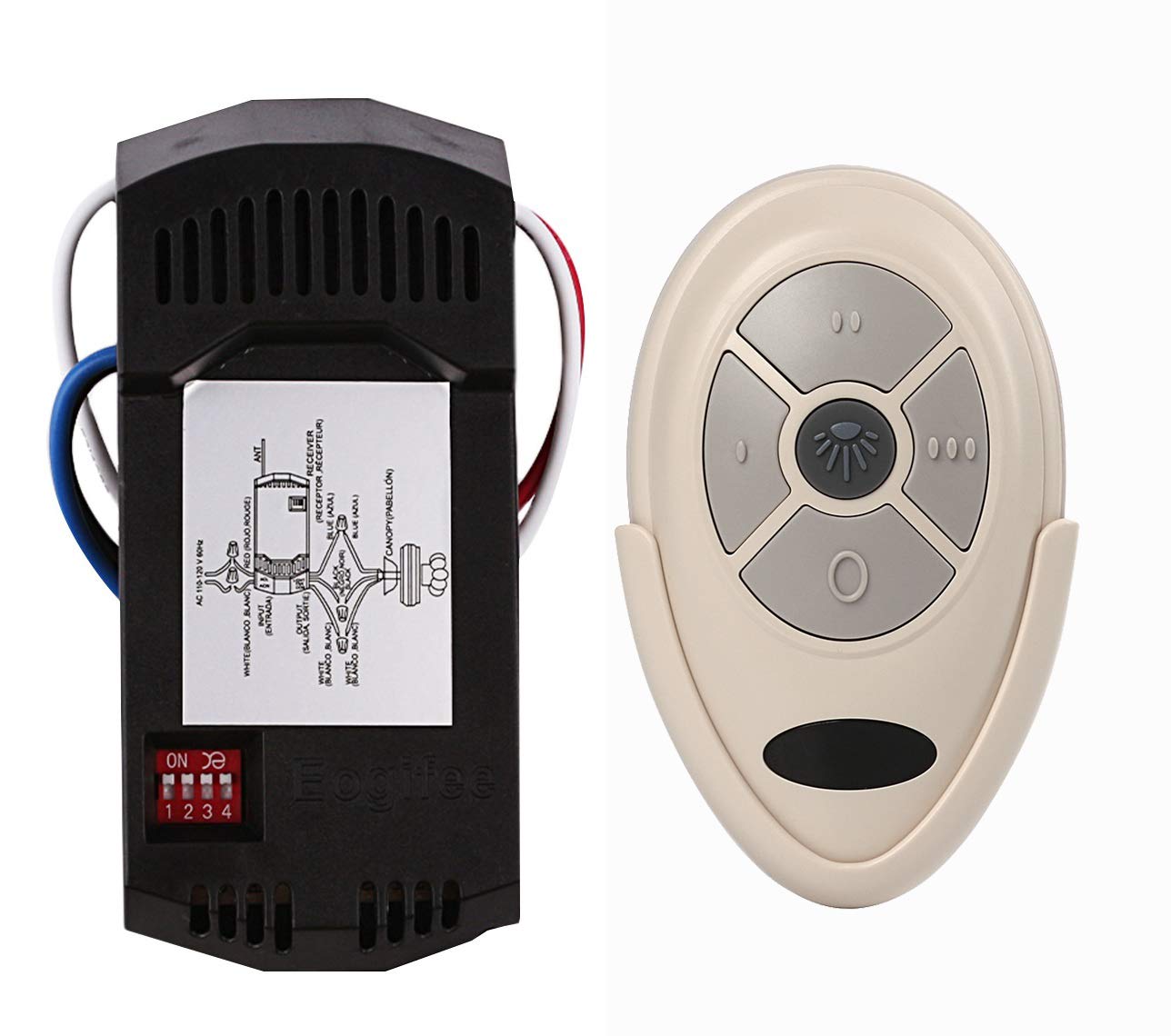 Eogifee 35t Ceiling Fan Remote Control Replacement Of Harbor